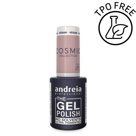 Lakier hybrydowy Andreia Professional The Gel Polish CO3 z mocną pigmentacją różowe mleko 10,5 ml