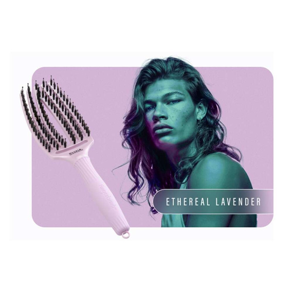 Szczotka Olivia Garden FingerBrush Arctic Lights do rozczesywania włosów Eteryczna Lawenda