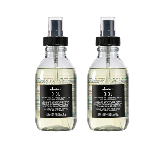 Zestaw Davines Olejek OI Absolute Beautifying do włosów 2 x 135 ml