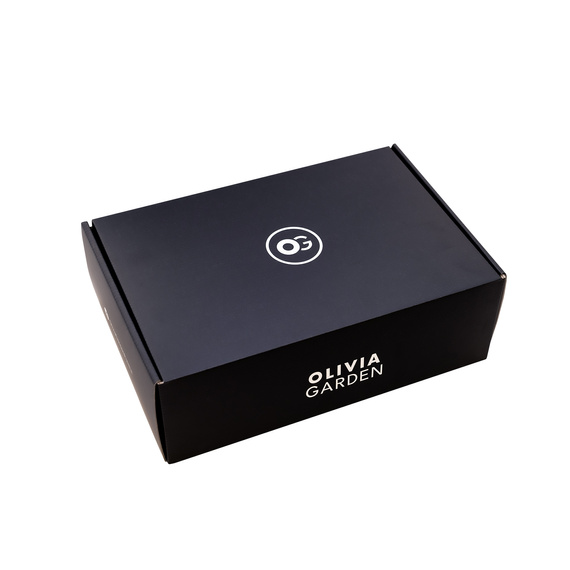 Zestaw szczotek Olivia Garden Expert Blowout Black & Gold do modelowania włosów