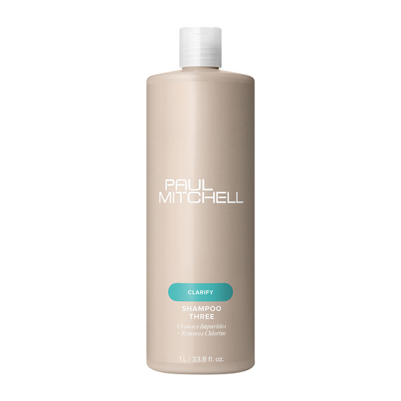 Szampon Paul Mitchell Three głęboko oczyszczający, usuwający chlor i minerały 1000 ml