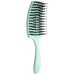 Szczotka Olivia Garden FingerBrush Care Mini Mint do rozczesywania włosów mięta