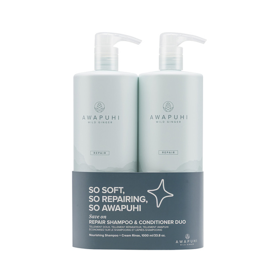 Zestaw Paul Mitchell Awapuhi Repair Duo odbudowujący szampon 1000 ml + odżywka 1000 ml