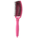 Szczotka Olivia Garden Fingerbrush Care Ionic Pink Ink do rozczesywania włosów różowa