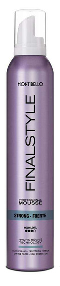 Finalstyle Strong Hold pianka nawilżająca mocno utrwalająca 320 ml Montibello