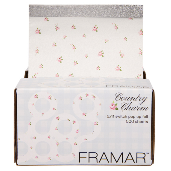 Folia do koloryzacji Framar Country Charm Pop Up 13 x 18 cm 500 sztuk