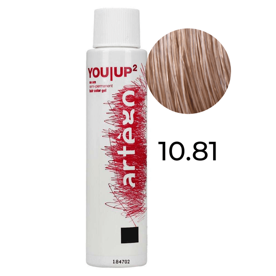 Żel koloryzujący Artego You UP2 10.81 platynowy piaskowo popielaty blond 100 ml