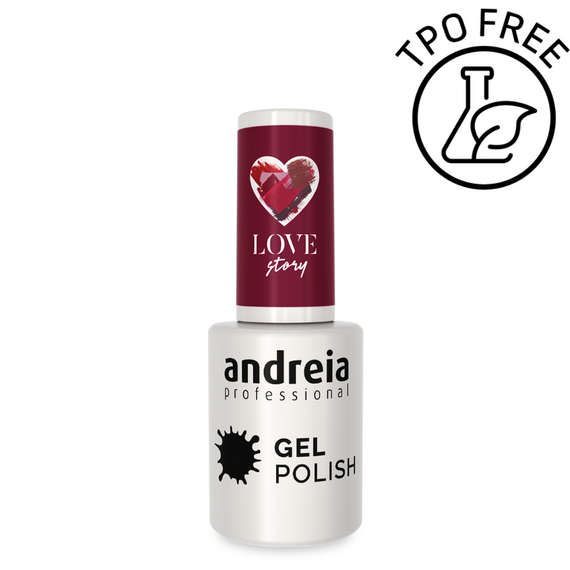 Lakier hybrydowy Andreia Professional Gel Polish 303 czerwień z drobiną 10,5 ml
