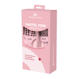 Zestaw szczotek Olivia Garden Fingerbrush Pastel Pink Brush do stylizacji włosów 2 sztuki różowa