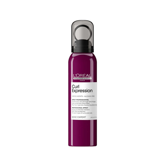 Spray L'Oréal Professionnel Serie Expert Curl Expression termoochronny przyspieszający suszenie 190 ml