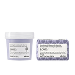 Zestaw Davines LOVE wygładzający szampon w kostce 100g + odżywka 250ml