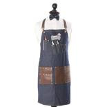 Beardburys Wild West fartuch barberski jeansowy