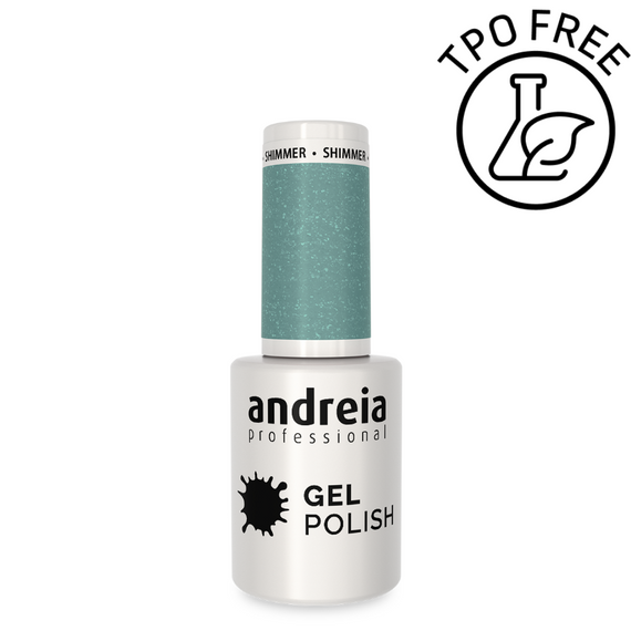 Lakier hybrydowy Andreia Professional Gel Polish 215 jasny odcień zieleni 10,5 ml