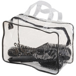Zestaw szczotek Olivia Garden Expert Blowout Shine Black Label (25-35-45-55mm) czarne