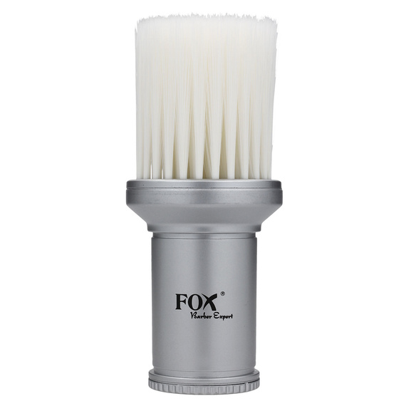 Karkówka Fox Barber Expert z pojemnikiem na talk srebrna