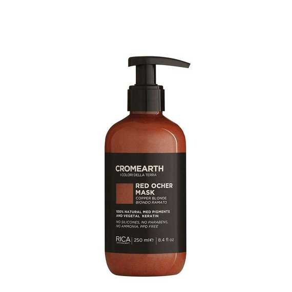 Cromearth Red Ocher Mask maska pigmentacyjna do miedzianych blondów 250 ml RICA
