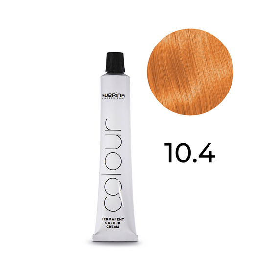 Farba Subrina Permanent Colour 10.4 najjaśniejszy blond miedziany 100 ml