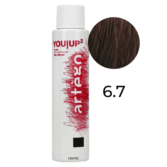 Żel koloryzujący Artego You UP2 6.7 ciemny blond tytoniu kuba 100ml