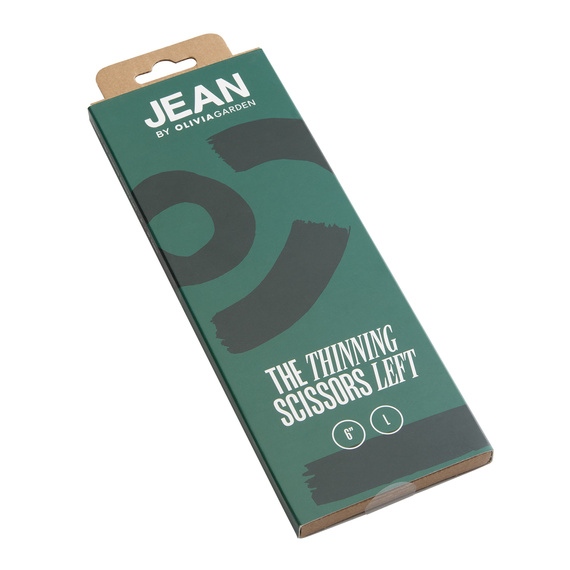 Degażówki Olivia Garden JEAN Left do strzyżenia dla osób leworęcznych 35 zębów 6 cali