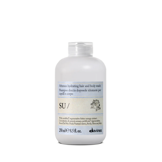 Żel do mycia włosów i ciała Davines SU Hair Body Wash po opalaniu 250 ml