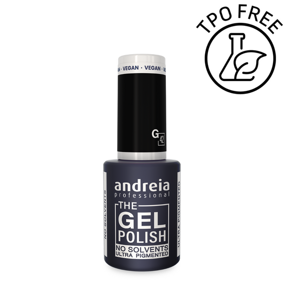 Lakier hybrydowy Andreia Professional The Gel Polish G42 z mocną pigmentacją czerń 10,5 ml