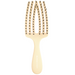 Szczotka Olivia Garden FingerBrush Care Mini Yellow do rozczesywania włosów żółta