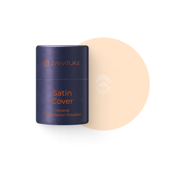 Podkład mineralny Zanature MF Satin Cover Warm W L1 1 ml