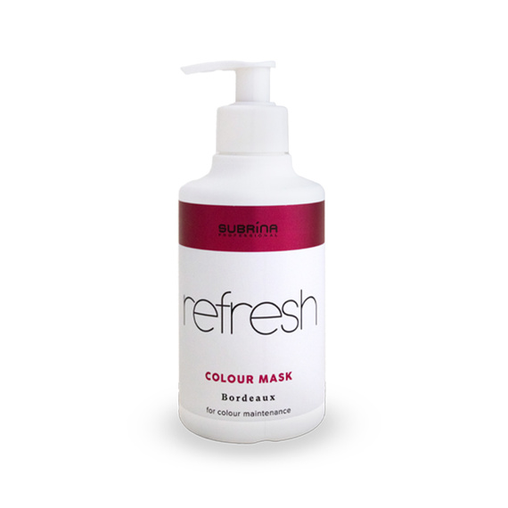 Maska Subrina Refresh odświeżająca kolor włosów bordo 250 ml