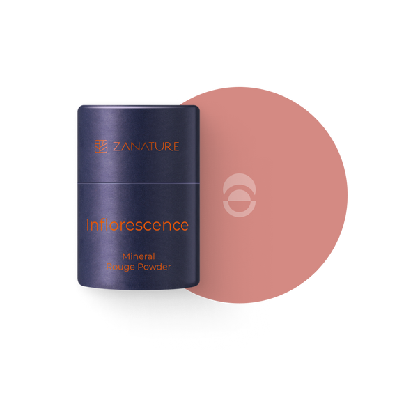 Róż do twarzy Zanature Inflorescence Mineral Rouge Powder Rose 1 ml