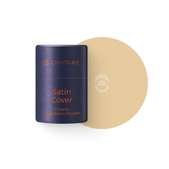 Podkład mineralny Zanature MF Satin Cover Olive O L4 1 ml