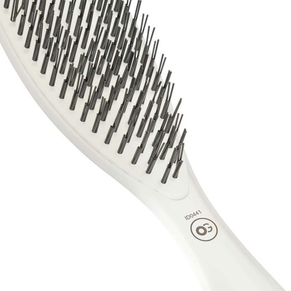Szczotka Olivia Garden Essential Style Wet Fine Hair do włosów cienkich biała