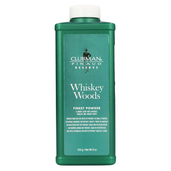 Whiskey Woods Finest Powder talk do pielęgnacji skóry twarzy 255 g Clubman Pinaud
