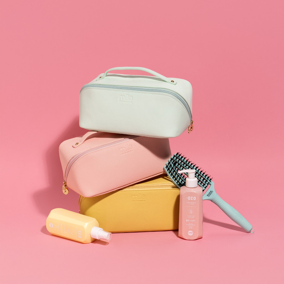 Zestaw Mila Pro Sos Nutrition szampon 250 ml + maska 250 ml + mleczko 250 ml + kosmetyczka