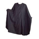 Peleryna Fox Basic Line z metalowymi zatrzaskami czarna 128 cm x 150 cm