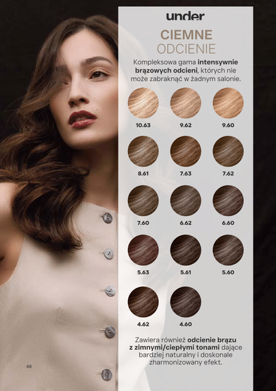 Farba Montibello Under 9.60 jasny głęboki brązowy blond 60 ml