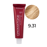 Farba Montibello Cromatone 9.31 popielato-złoty bardzo jasny blond 60 ml