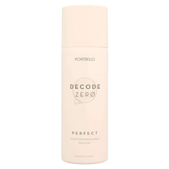 Montibello Decode Zero PERFECT Clean Texturising Spray do naturalnych stylizacji 300 ml
