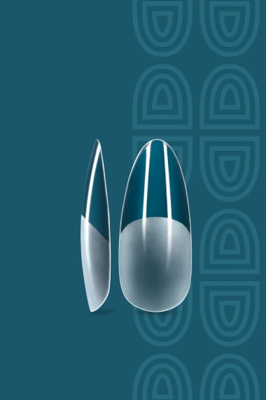 Profilowane tipsy Andreia Professional Pro Extend średniej długości w kształcie migdału 600 sztuk