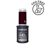 Lakier hybrydowy Andreia Professional The Gel Polish G26 z mocną pigmentacją ciemna kawa 10,5 ml