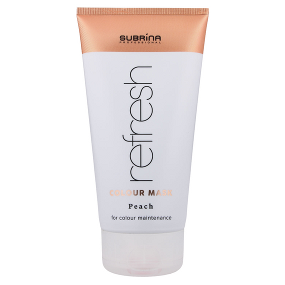 Maska Subrina Refresh Colour Peach odświeżająca kolor brzoskwiniowy 150 ml
