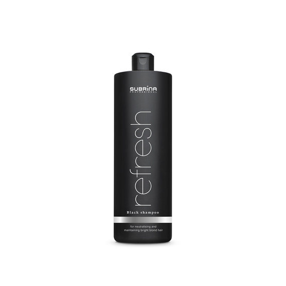 Szampon Subrina Refresh Black neutralizujący refleksy włosów blond i rozjaśnianych 1000 ml