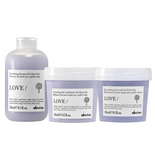 Zestaw Davines Essential Haircare LOVE wygładzający szampon 250ml + odżywka 250ml + maska 250ml