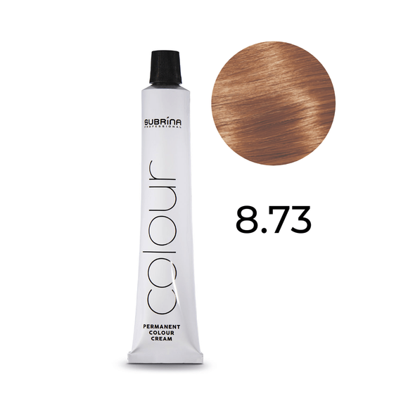 Farba Subrina Permanent Colour 8.73 brązowo złoty jasny blond 100 ml