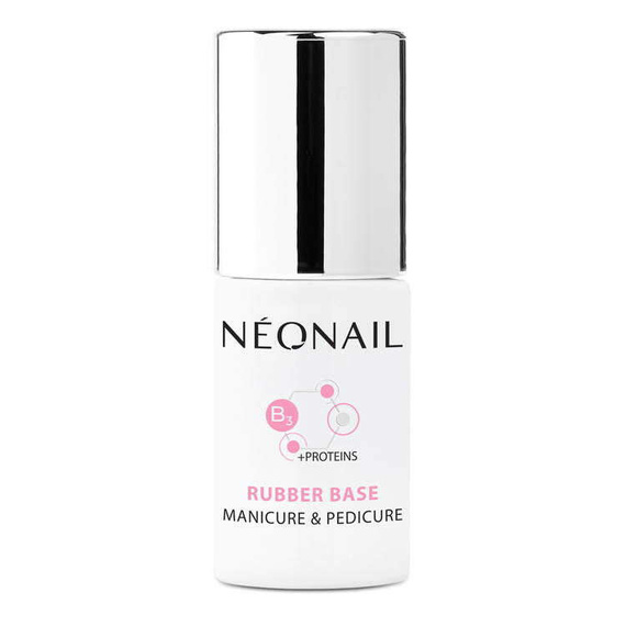 Baza Neonail Rubber Base Manicure & Pedicure do lakierów hybrydowych 7,2 ml