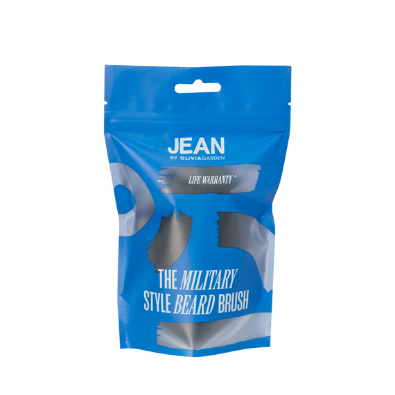 Szczotka Olivia Garden JEAN Military Style Boar z włosiem dzika do brody
