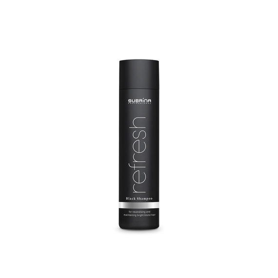 Szampon Subrina Refresh Black neutralizujący refleksy włosów blond i rozjaśnianych 250 ml