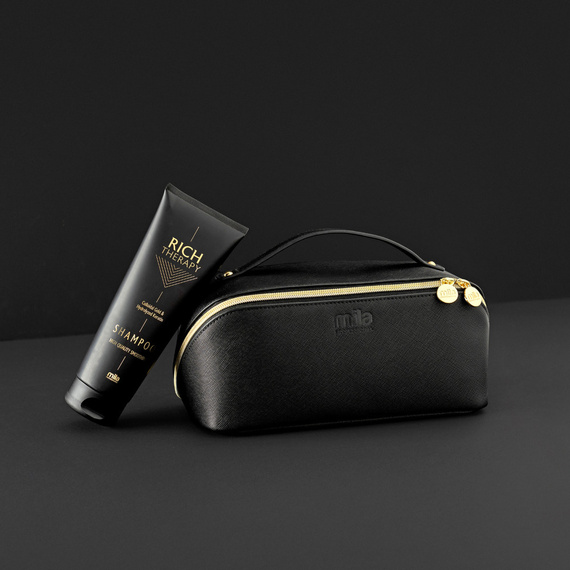 Zestaw Mila Pro Rich Therapy szampon 250 ml + odżywka 250 ml + fluid 100 ml + botox 2x12 ml + kosmetyczka