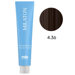 Farba Mila Milaton Classic 4.36 mahoniowy złoty brąz 100 ml