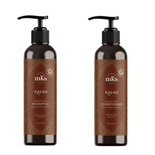 Zestaw MKS Eco Kahm Smoothing wygładzający do wszystkich rodzajów włosów szampon 296 ml + odżywka 296 ml