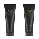 Zestaw Mila Pro Rich Therapy odbudowujący z keratyną i kwasem hialuronowym do włosów zniszczonych szampon + maska